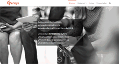 Desktop Screenshot of genisys.fi