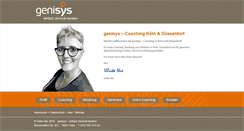 Desktop Screenshot of genisys.de